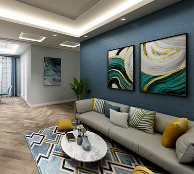 多乐士焕新案例-客餐厅焕新